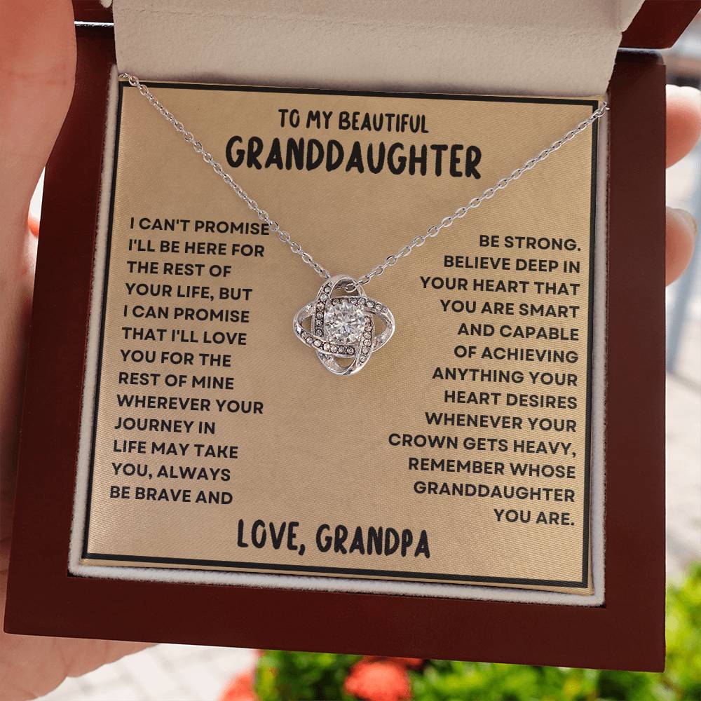 "Remember Whose GrandDaughter You are" Necklace