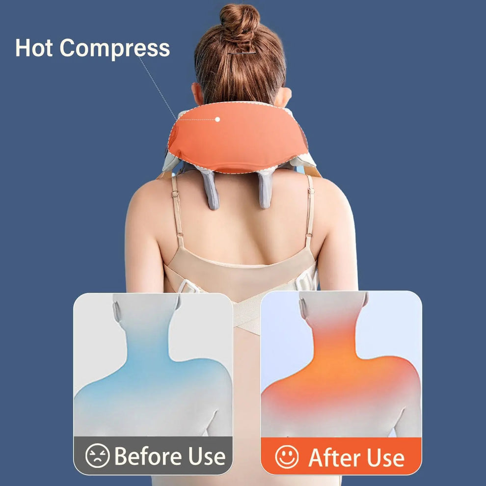 ❤️Last Day 50% OFF🔥SootheMate - The New Neck And Shoulder Heat Massager