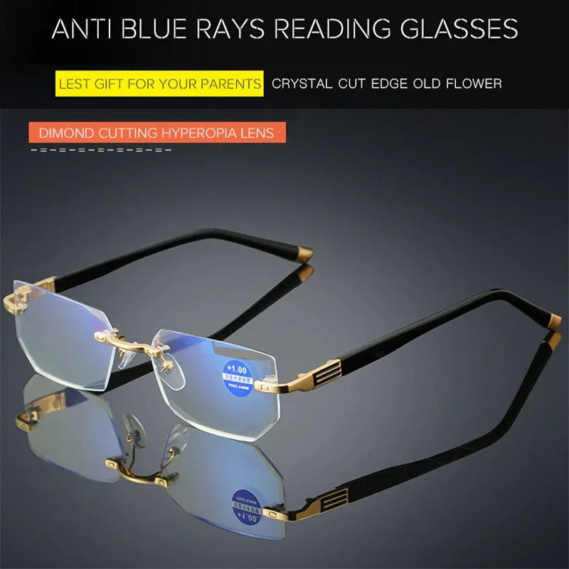 🔥Hot Deal Today🔥Sapphire Antiblue Progressive Far And Near Dual Use Glasses